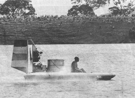 Hovercraft picture: first hovercraft racing