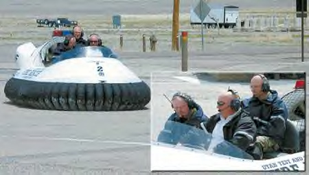 F-16 crash hovercraft