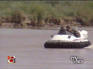 Marion County hovercraft from Homeland Security grant