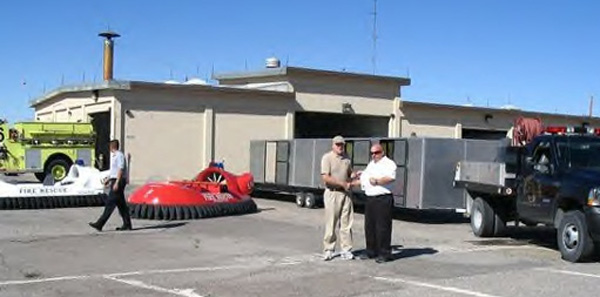 UTTR Fire Rescue Hovercraft