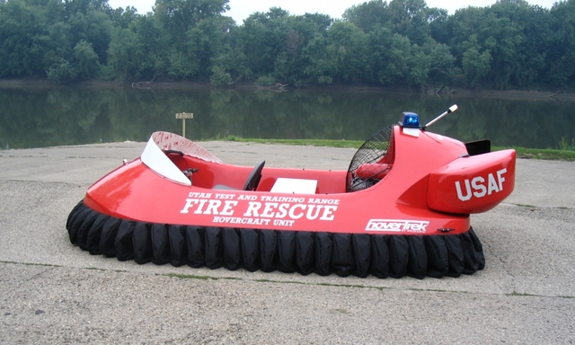 UTTR Neoteric Fire Recue hovercraft