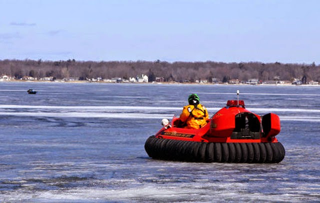 Mark Ellis Rescue Hovercraft Pilot