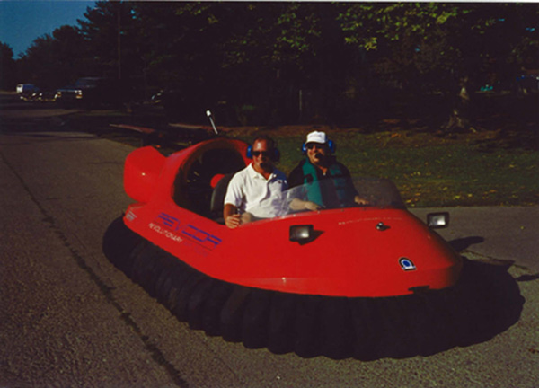 Hovercrafts pilot training photo