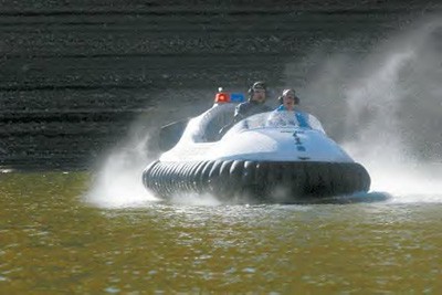 Utah Test and Training Range rescue hovercraft picture